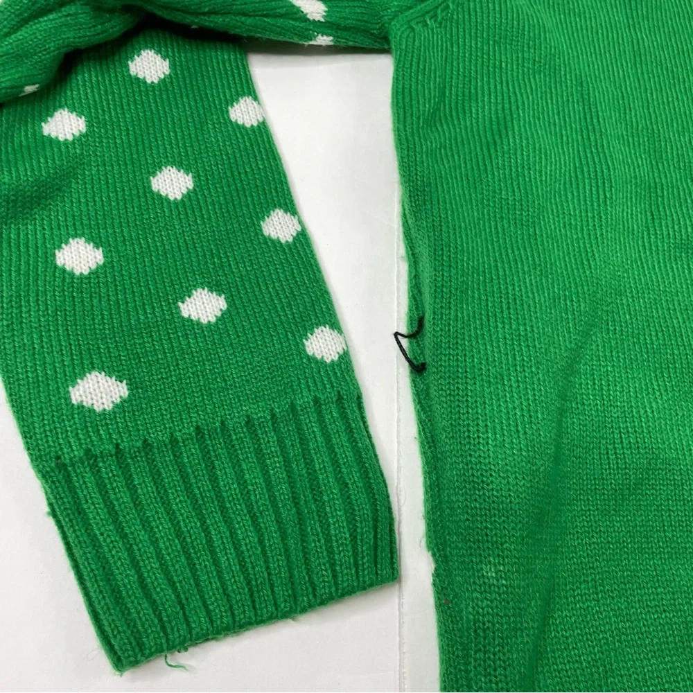 Green Rudolph Ugly Christmas Sweater